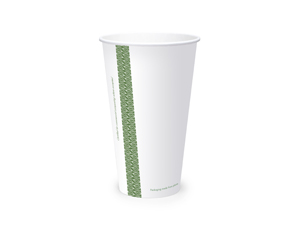 CV-22G Vegware™ 96-Series Compostable 22-ounce PLA-lined Paper Cold Drinking Cups